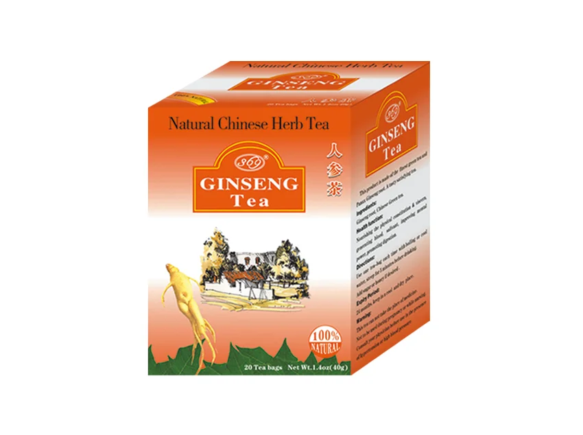 Korean ginseng tea sachet teabag packed powder herbal drink
