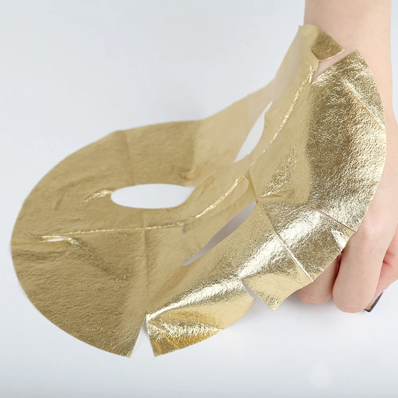 Lightening Nourishing Skin Care Facial Mask Anti-wrinkle 24k Gold Foil Face