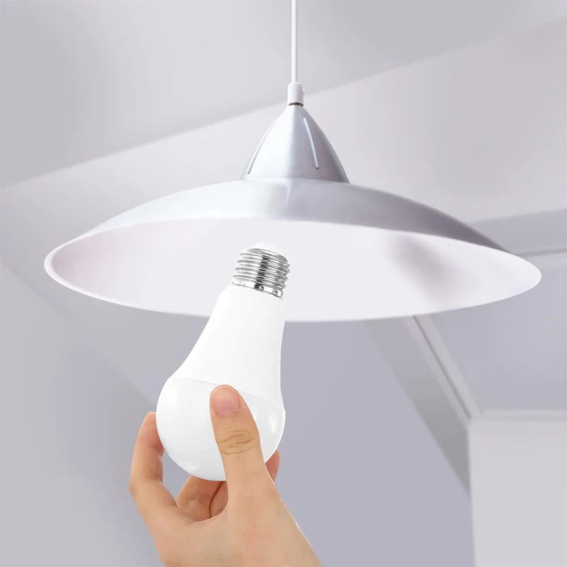 ULcUL E26 Base A19 LED Bulb Lamp 6W 9W 12W 15W White A19 A60 PC Body Material for Warehouse AC120V Rated for US Canada