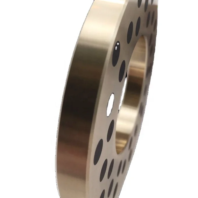 JTW Solid Graphite inlaid brass  thrust washer Alloy copper sliding bush with graphite