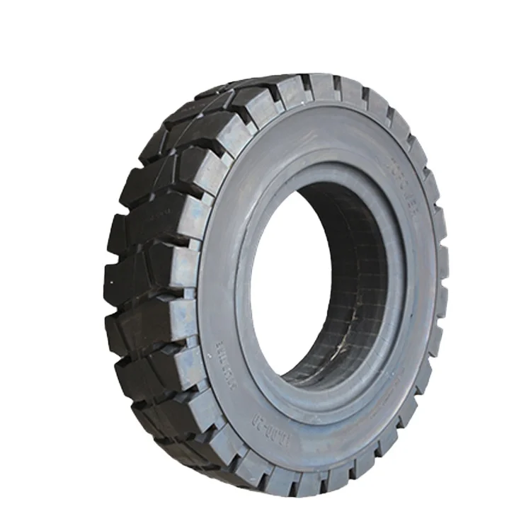 high performance solid  tire 10.00-20 1000/20  with rim for blender mixer and trailer