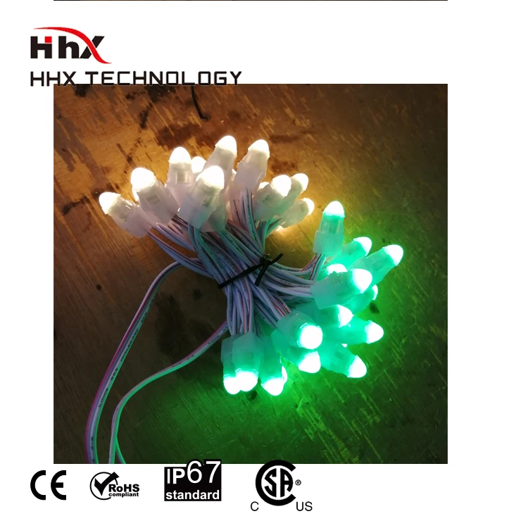 100ct DC12V WS2811 bullet led pixel с разъемом Ray wu 13