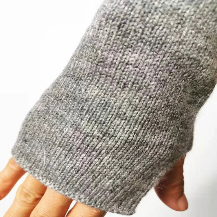 Заводская поставка, роскошные простые Стильные женские кашемировые перчатки 100%