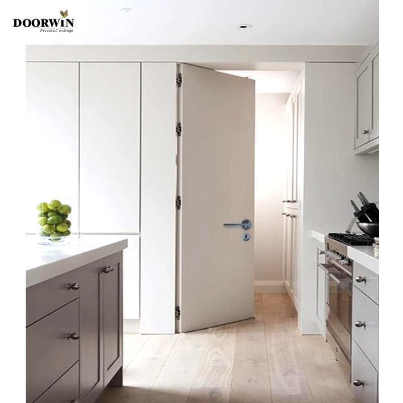 China Professional manufacturer Frameless secret doors wood veneer invisible flush wooden concealed hidden room invisible door