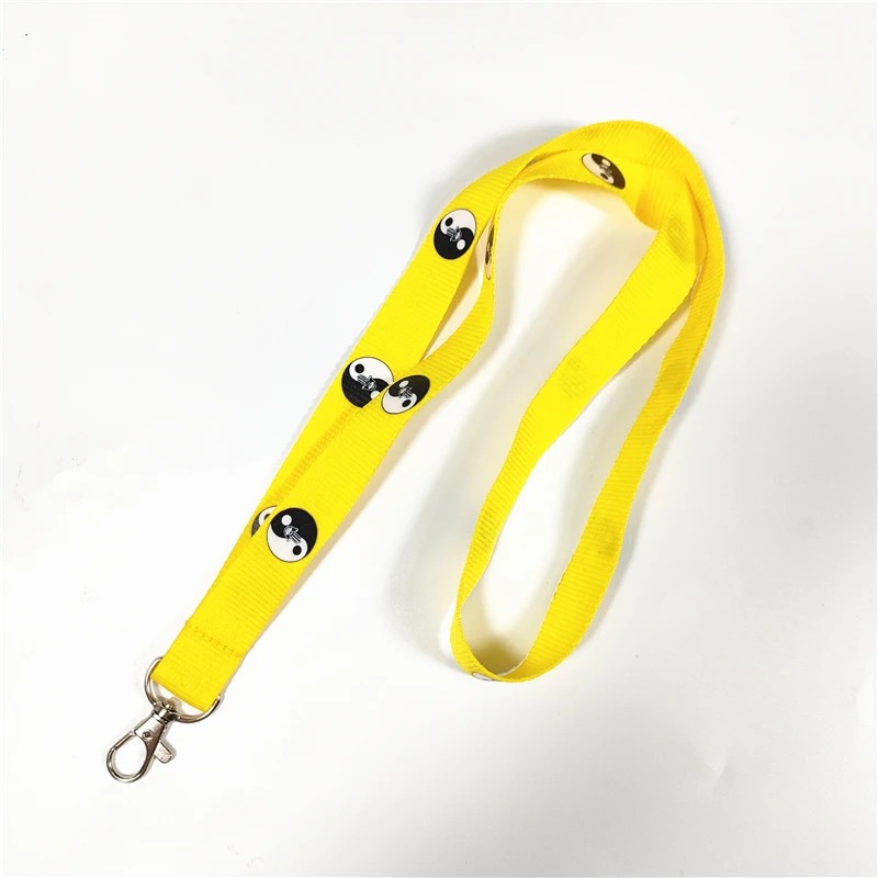 Manufacturer Free Sample Promotional Cheap Custom Printed Polyester Neck Lanyard With Logo
