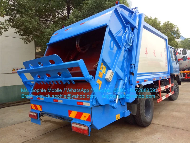 Brand New China Compactor Garbage truck garbage compactor recycling truck for sale in Dubai