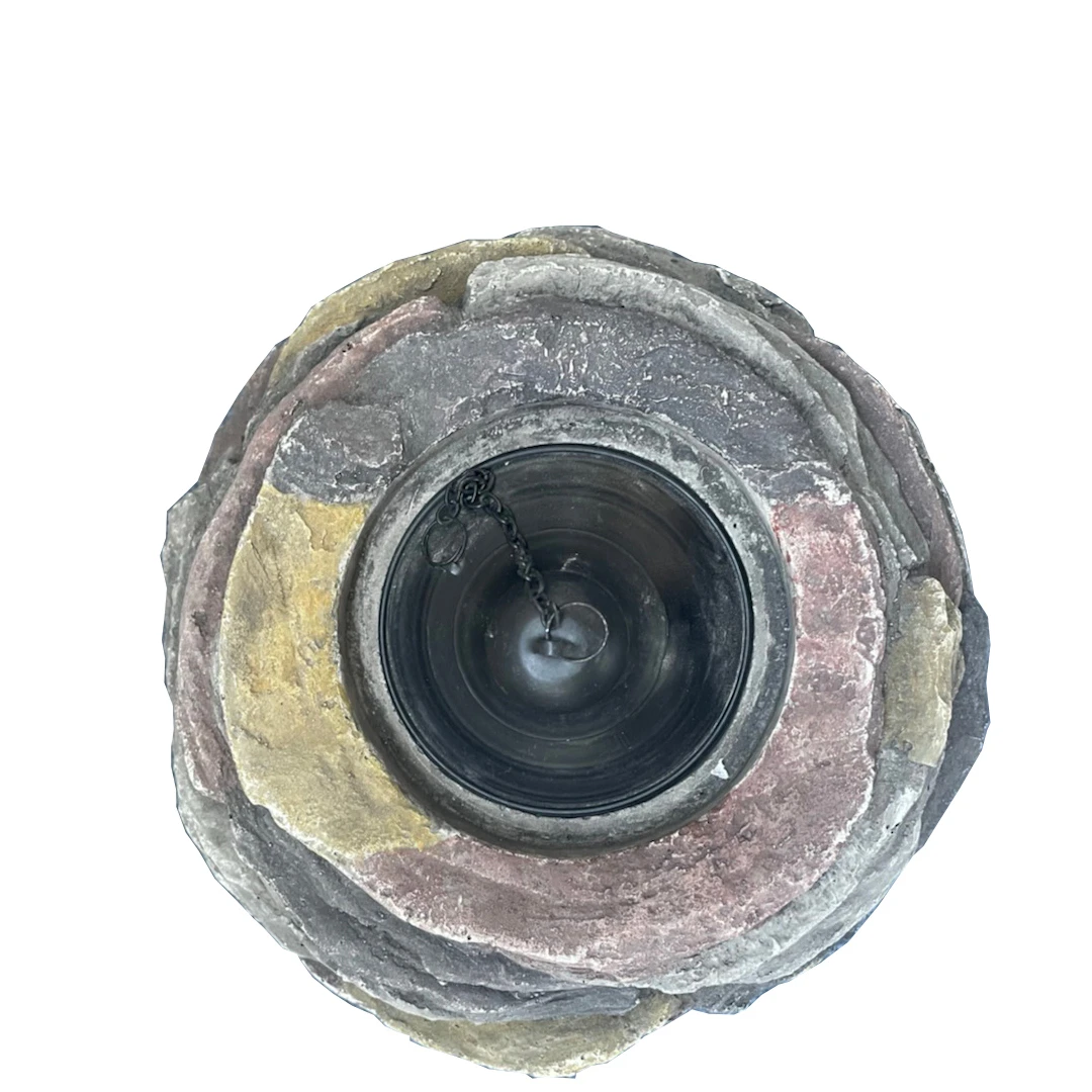 Wholesale firepits Tabletop Alcohol Outdoor garden rust corten steel heavy duty BBQ fire place