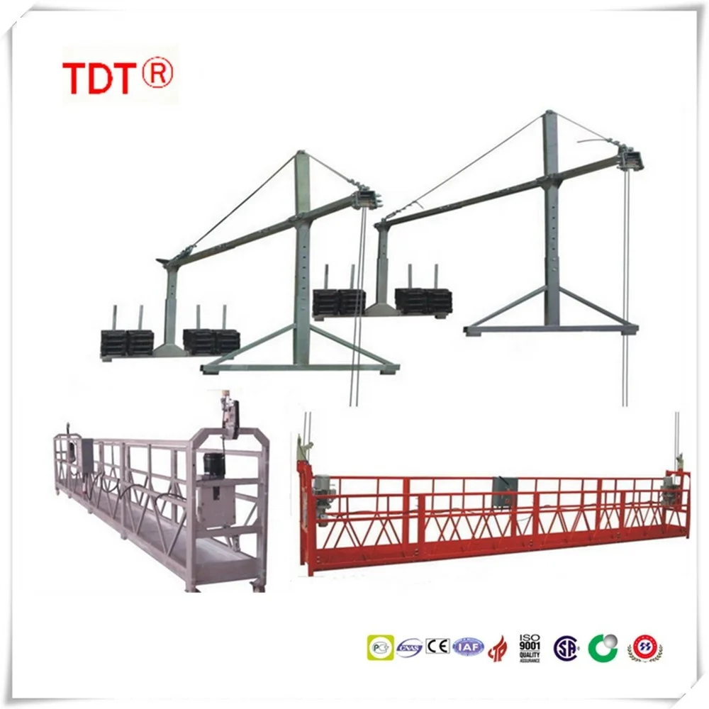 suspended working platform/gondola/swing stage/andamios colgantes