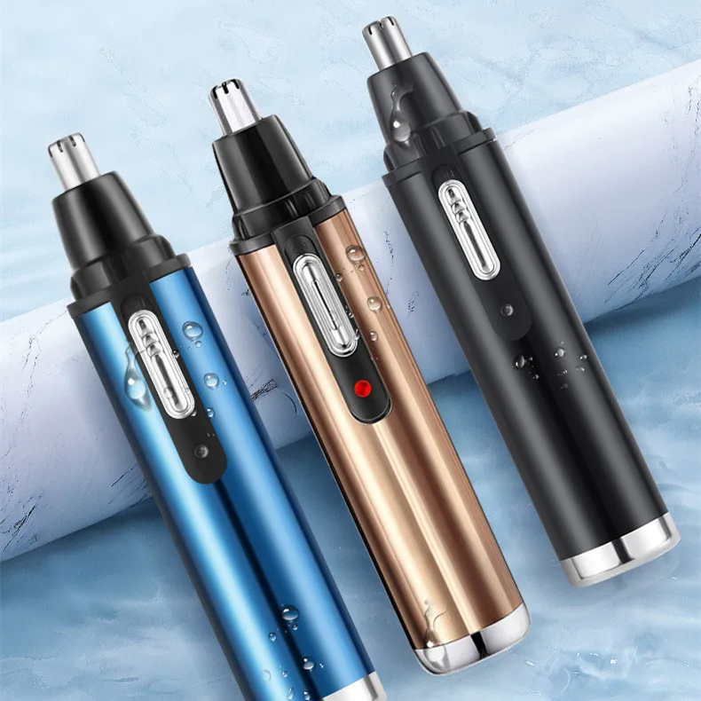 electric mini 4 in 1 rechargeable ear eyebrow shaver nose hair trimmer for men