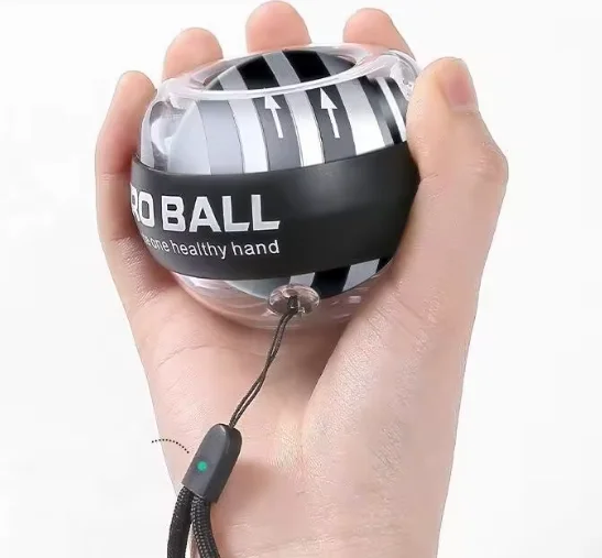 Wholesale Adjustable Multicolor LED Wrist Gyro Power Ball Hand Grip Ball Forearm Exerciser Wrist Trainer Wrist Ball