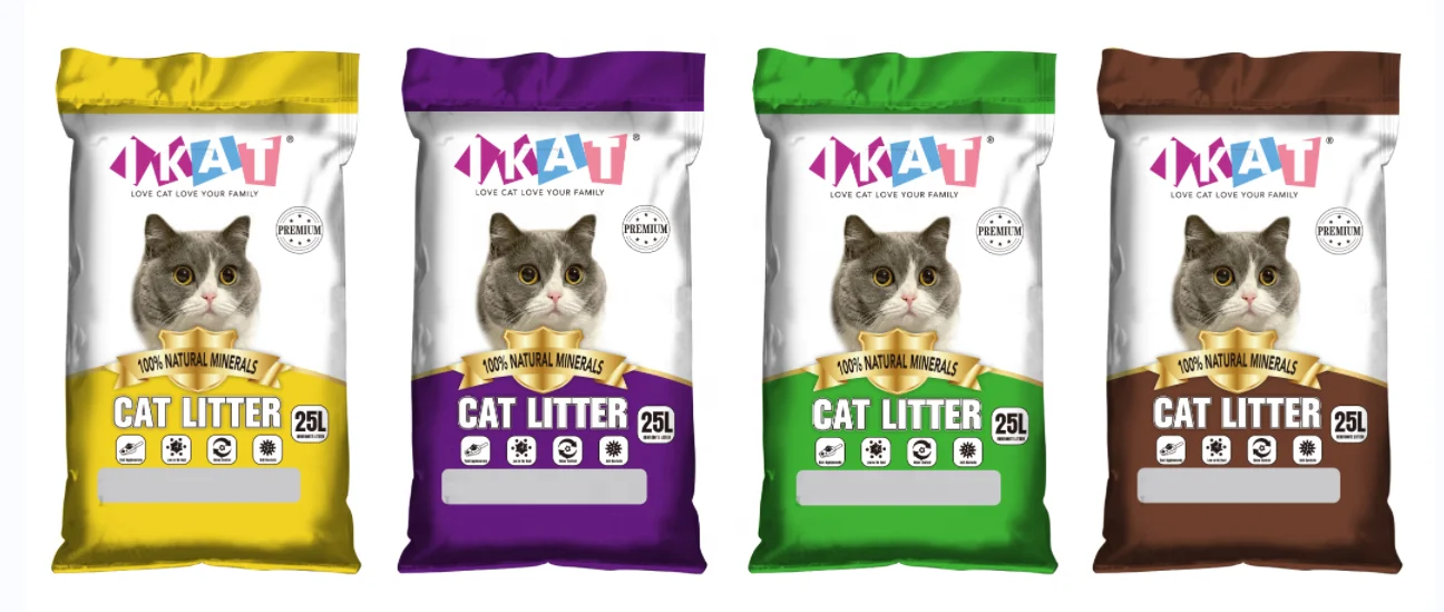 Natural Premium NO- DUST Carbon Bentonite Cat Litter QUINTUPLE ODOR CONTROL Clumping VOLCANIC Cat Litter