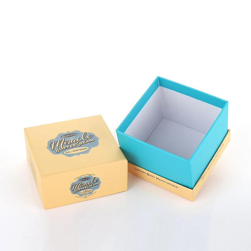 Luxury cardboard storage boxes with lids custom incense packaging box candle jar packaging