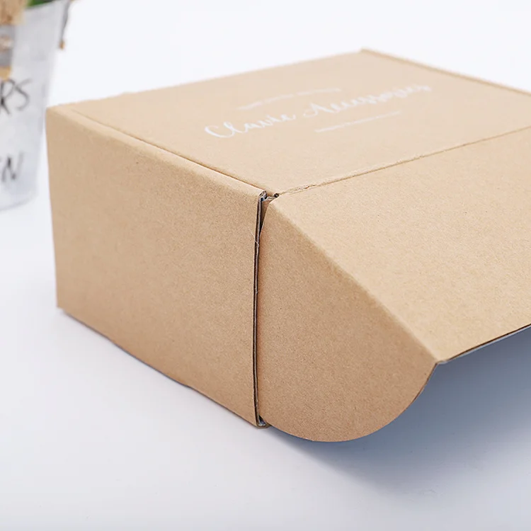 Customized Recycled Cardboard box 6*3*3 Custom Shipping Box Amazon Mailer boxes