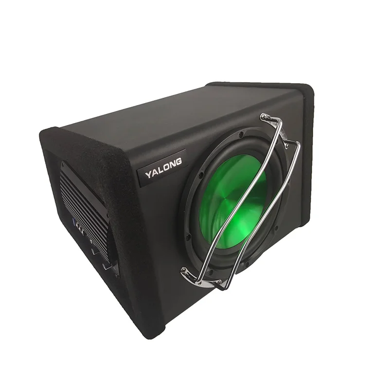 Built In Amplifier Car Sub woofer 10 inch Car Speakers MAX1500W Box Car Active Subwoofer sound speakers box