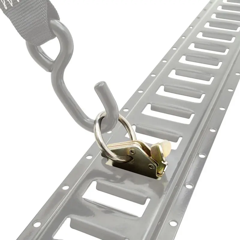 Hot 2 inch E Track Motorcycle tie down strap Cargo e track ratchet tie downs kit