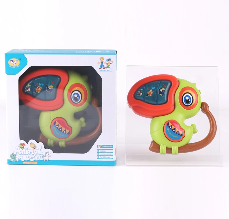 Cartoon bird baby woodpecker piano toy educational learning toy small musical instruments toy