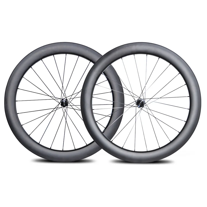 GoFast OEM Factory Road Bike Carbon Fiber wheels DT Swiss 350 25mm Width 60mm Depth Road bicycle Carbon Wheels 700c