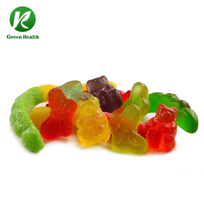 
Hot sell hair vitamin gummy and collagen gummy, good taste OEM vitamin c gummies 