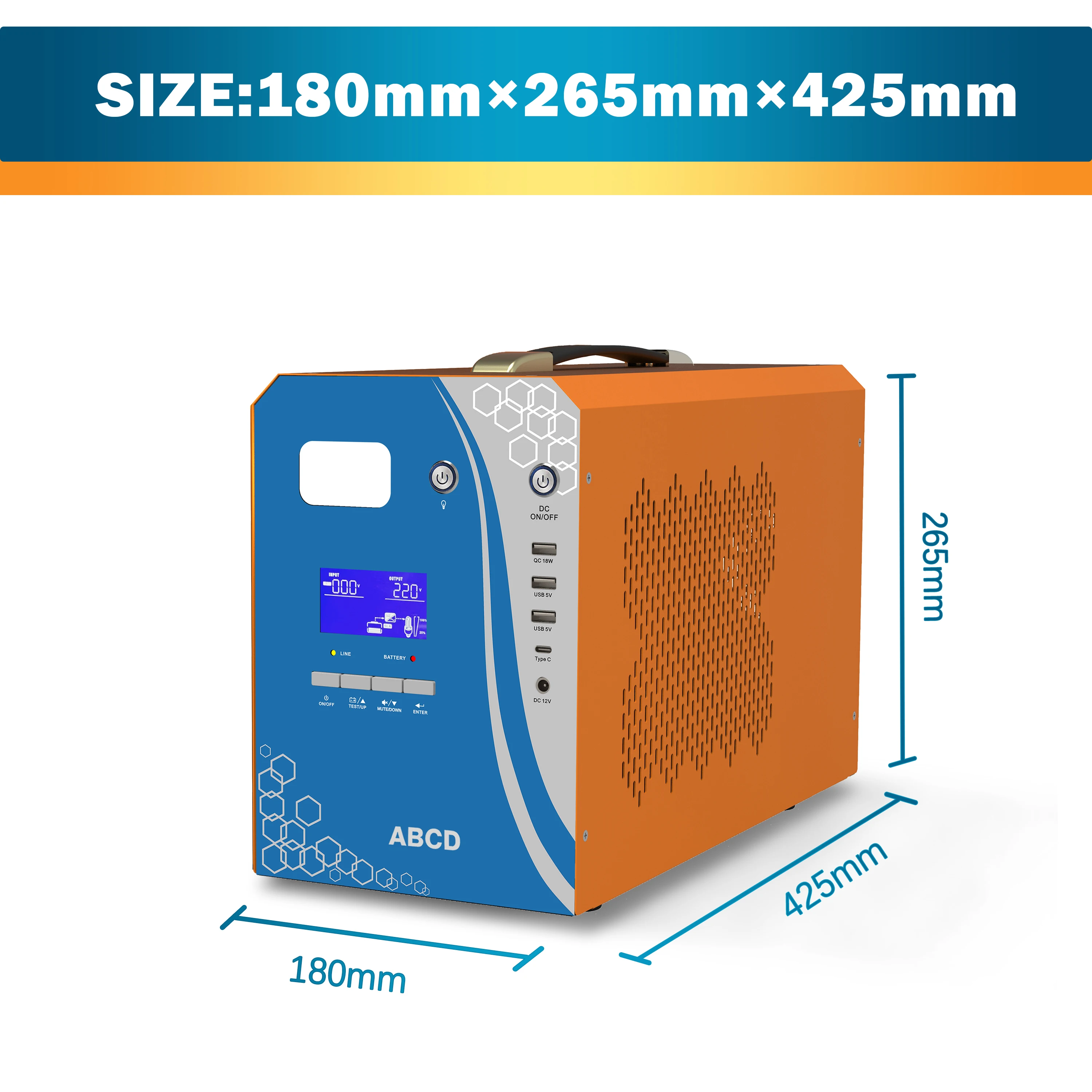 1000va 2000va 3000va Pure sine wave MPPT inverter 120V/220V 1000W