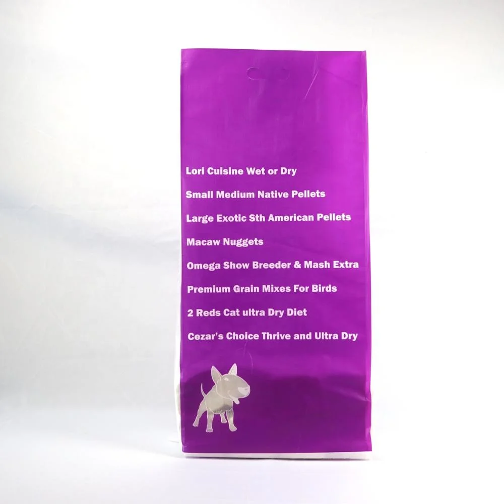 Custom printing dog food packaging bags feed sack dog 10kg 15 kg 25kg 50kg  bopp laminated pp woven bag for animal feed