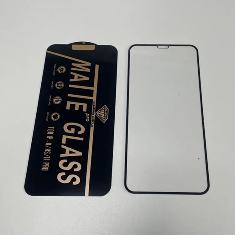 Matte screen protector  Diamond Shield glass screen protector for iphone 12 for redmi note 10 mobile screen gard