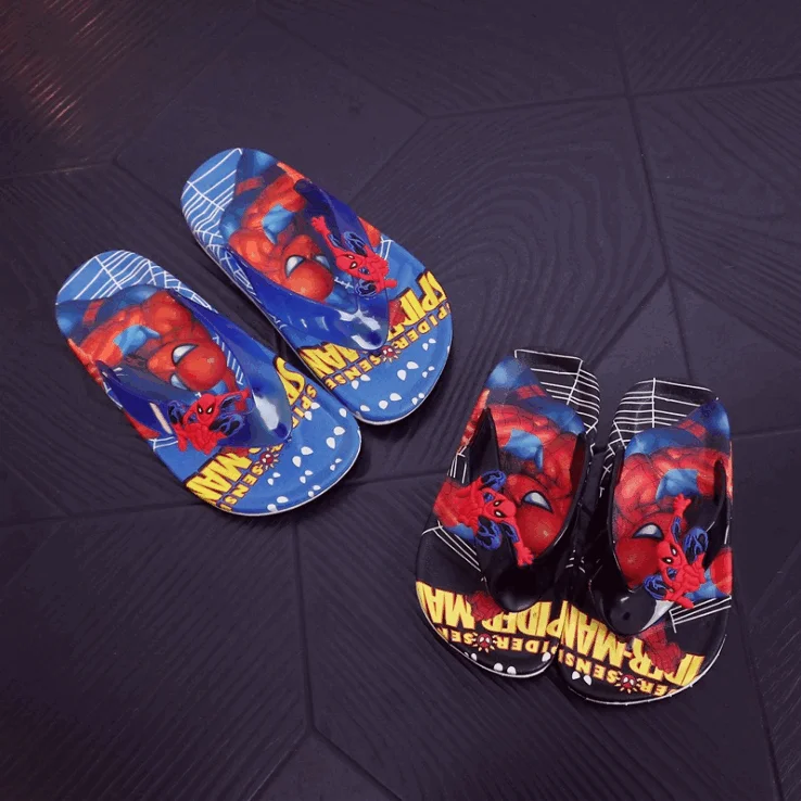 Kids Flip Flops Cartoon Outdoor Slippers Summer Boys Beach Shoes on sale