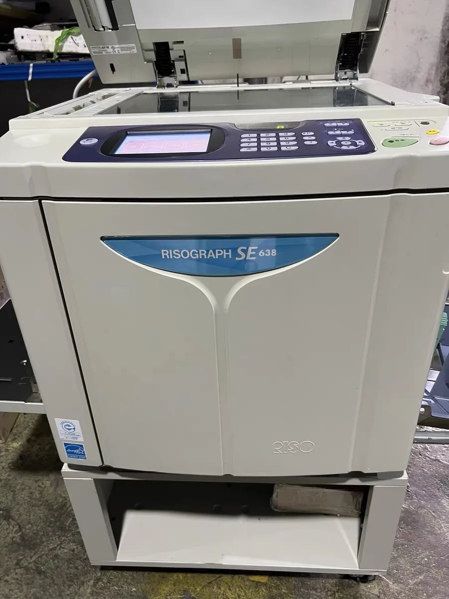 Factory Price Used Riso Printer Monochromatic Printer For Riso SE638 Refurbished Copy Printing Machine