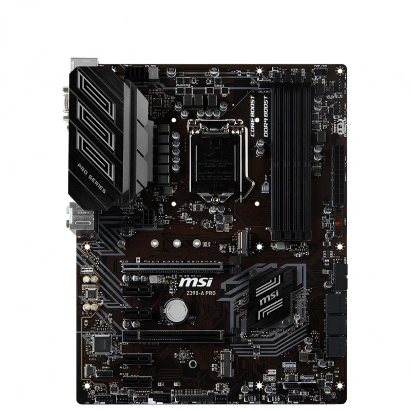 NEW MSI Z390-A PRO Motherboard LGA 1151 Intel Z390 DDR4 64GB Core i9/i7/i5/i3 Original Desktop Mainboard