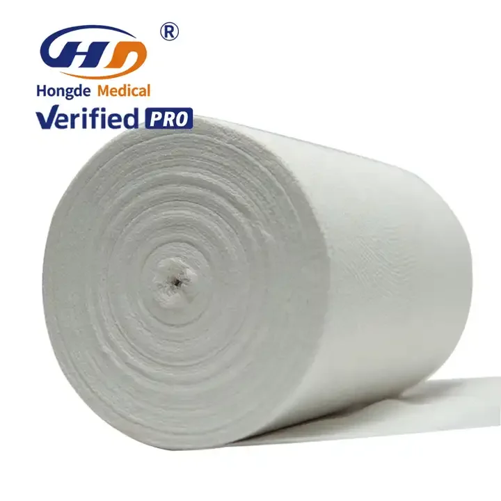 CE ISO Medical Cotton Absorbent Gauze Bandage Jumbo Big Roll 90cm x 100m 100 Yards Manufacturer Gauze Roll