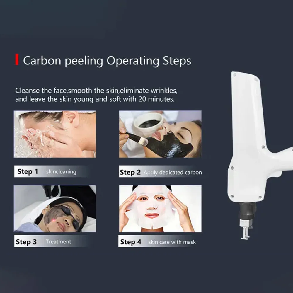 medical tattoo pigment removal machine  laser picosecond carbon laser peel whitening face nd yag laser pen