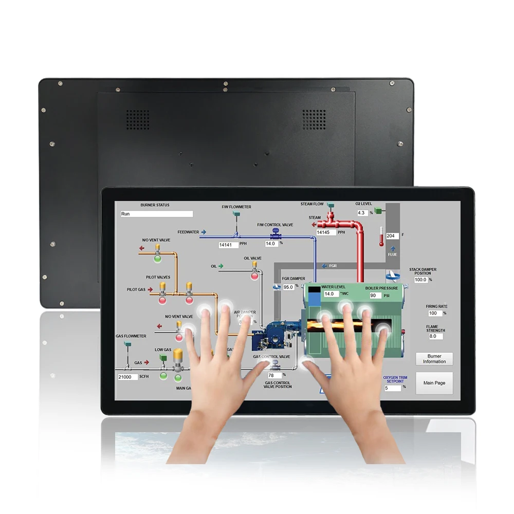 18.5 inch HDMI Monitor with Ethernet and USB Versatile Connectivity Seamless Integration Efficient Data Transfer touch monitor