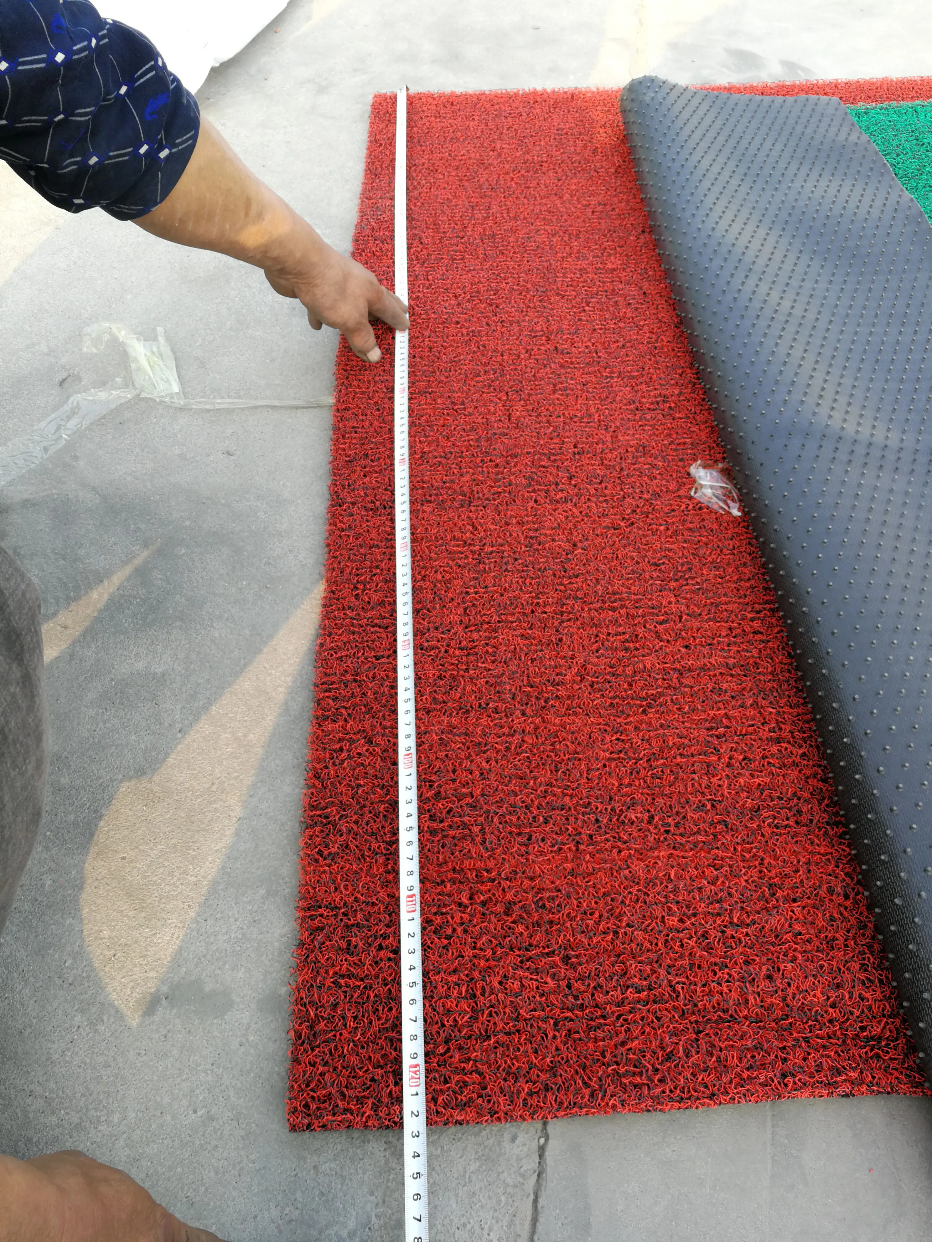 PVC Car Floor Mat Non-Slip Car Wire Loop Rug