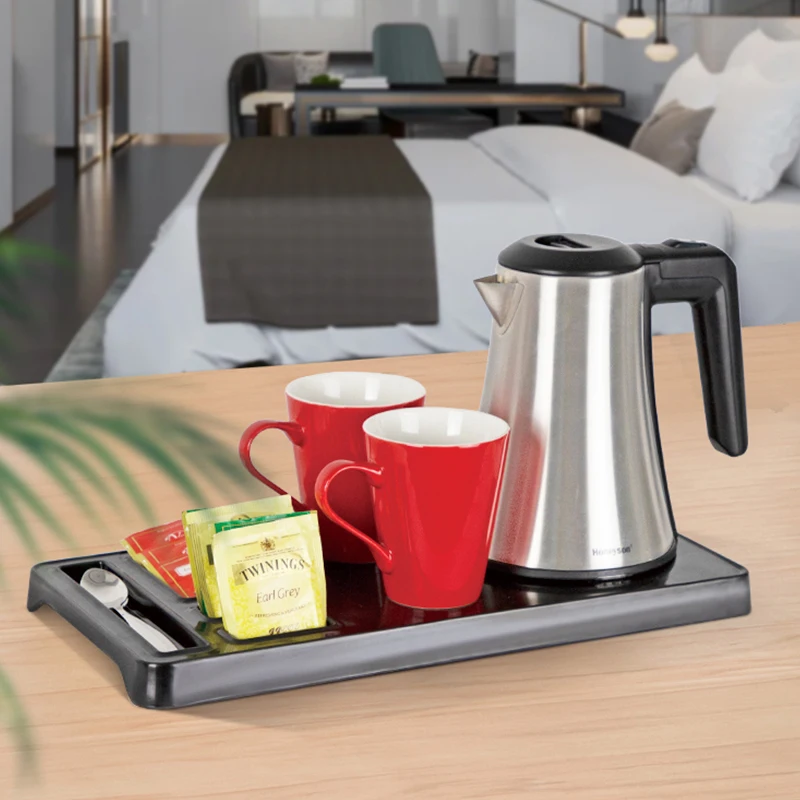 Hotel Coffee kettle tray electric hotel tea kettle tray set