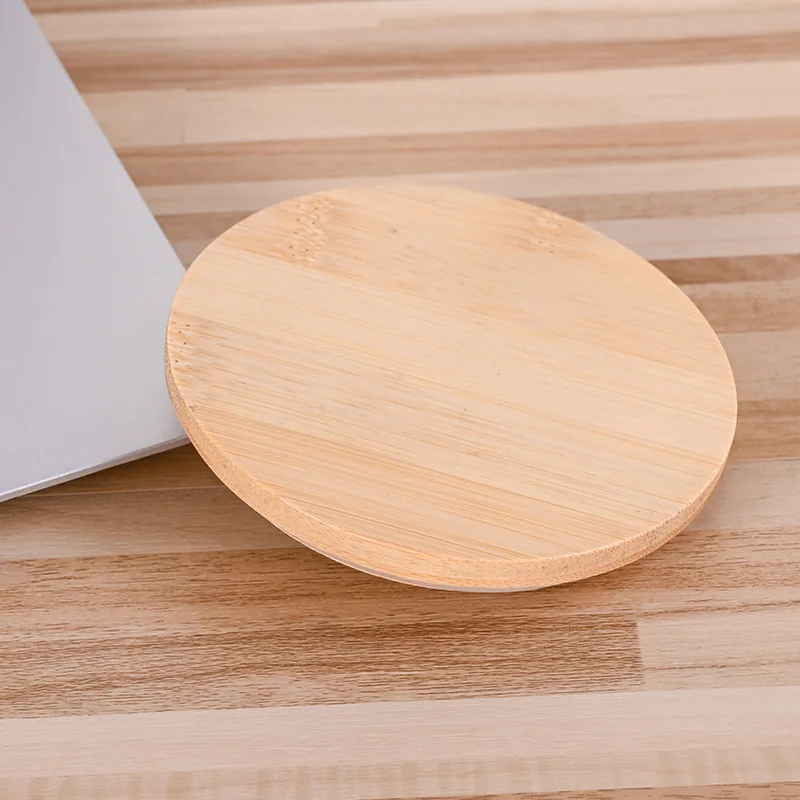 
Acacia wood cup lid scented candle bamboo cup lid storage jar glass bottle bamboo wood lid size can be customized 