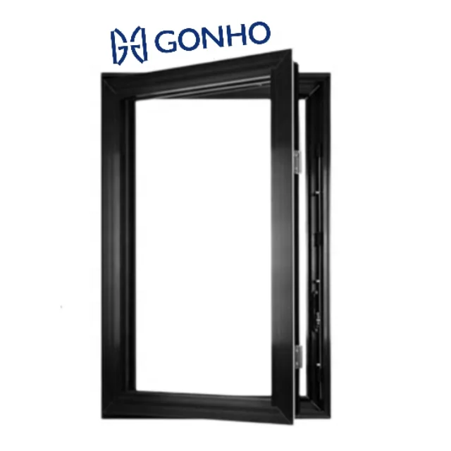 Gonho explosive new products hurricane impact aluminum windows casement security bars for casement window crimsafe
