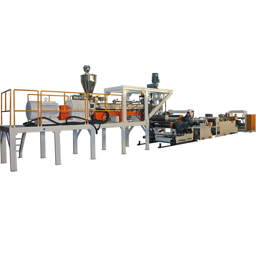 PET PVA  extrusion Sheet Making Machine Plastic Extrusion line