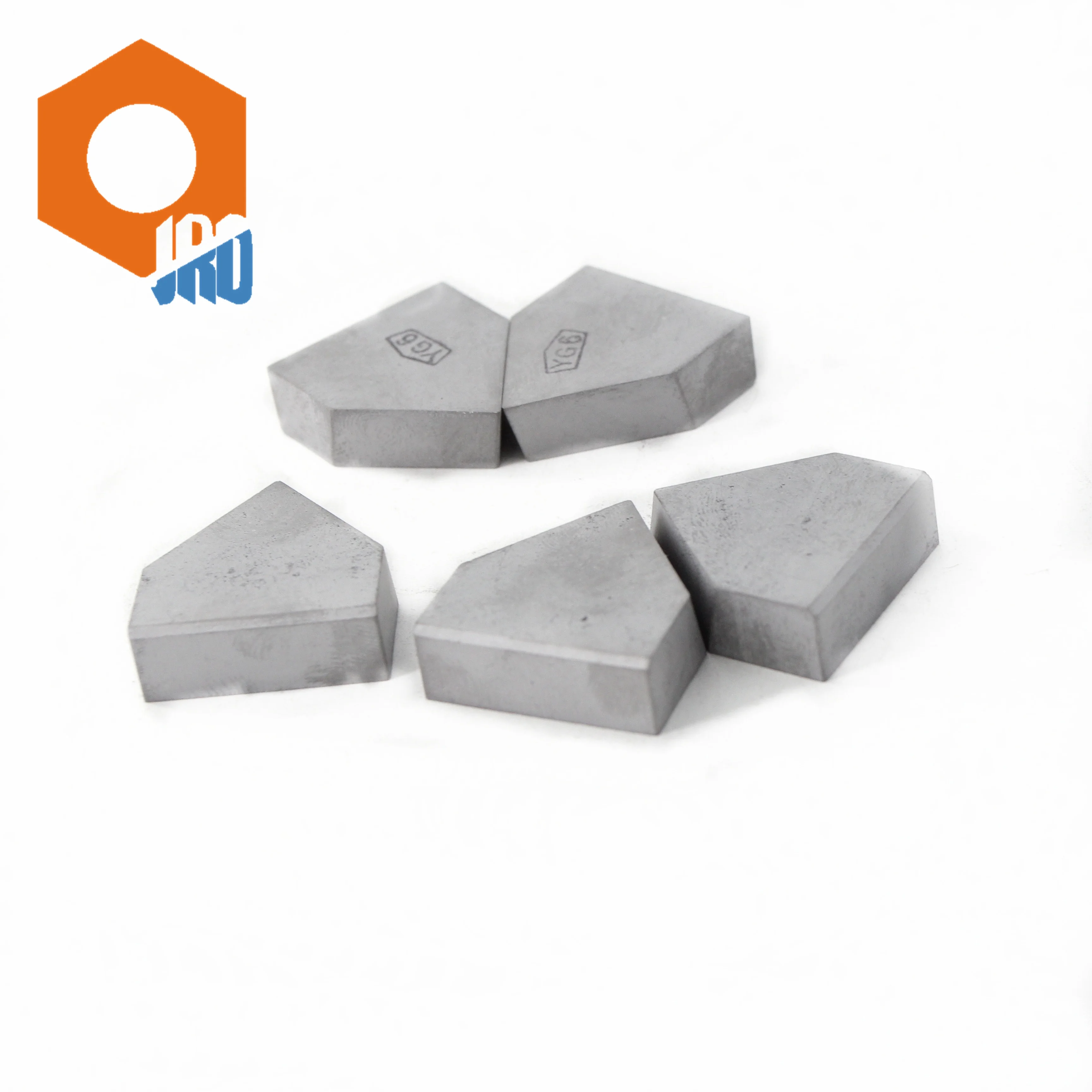 Customized high quality tungsten carbide cutter head brazed tips