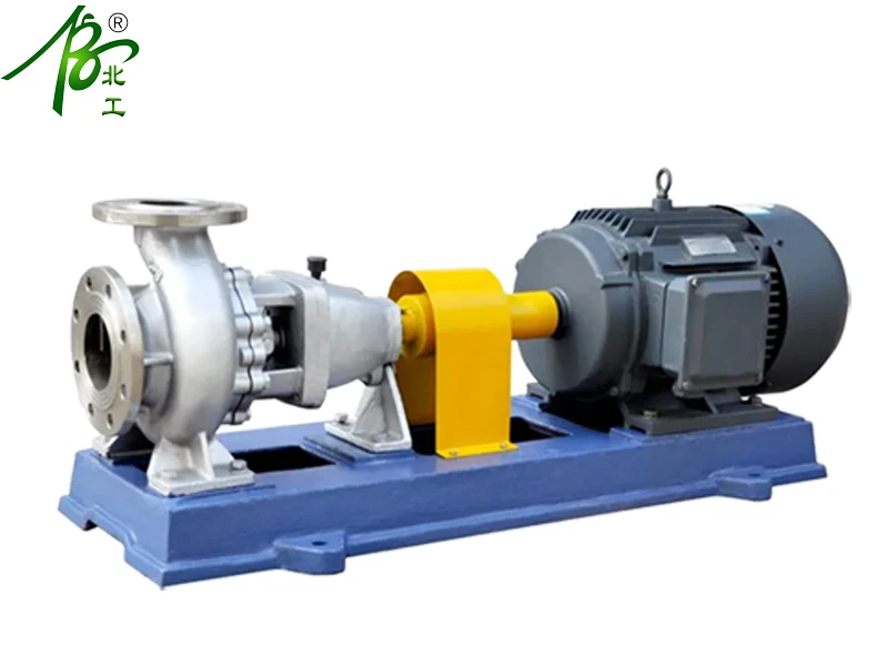 IH IHF industrial chemical pump stainless steel end suction pump explosion-proof hot oil delivery pump