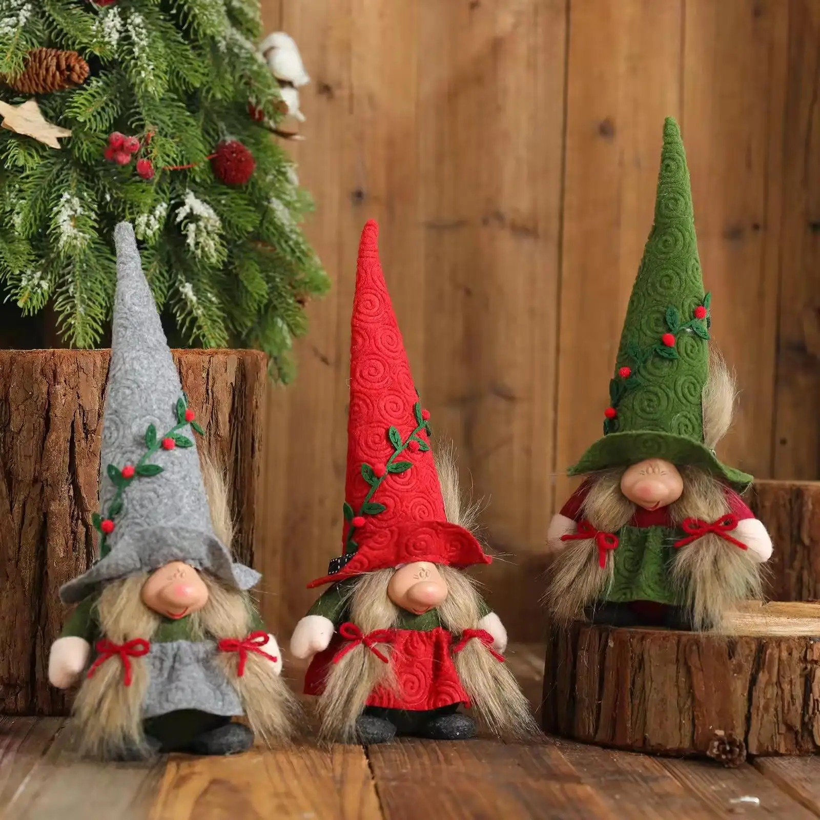 New Hot Sale Christmas Doll Popular Design Fabric Faceless Old Man Toy Teenage Girl Christmas Gifts