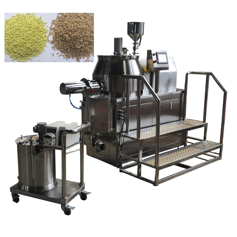 HLSG Series High Shear Granulator Rapid Mixing Granulator Product Rapid Wet Mixer Granulator Product