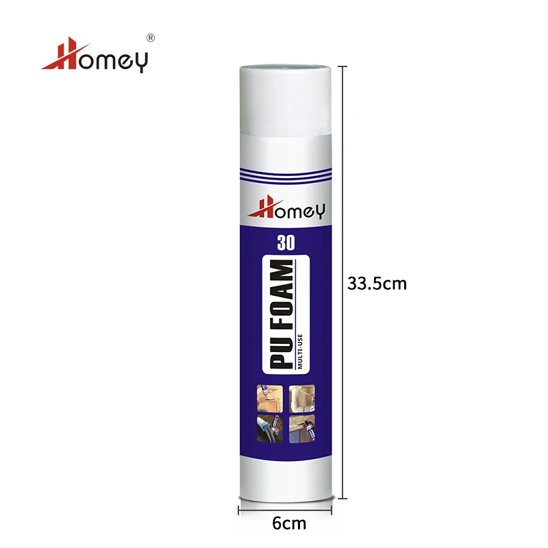 Homey Factory Russian PU Spray Foam Insulation Gun Exporters Polyurethane Foam