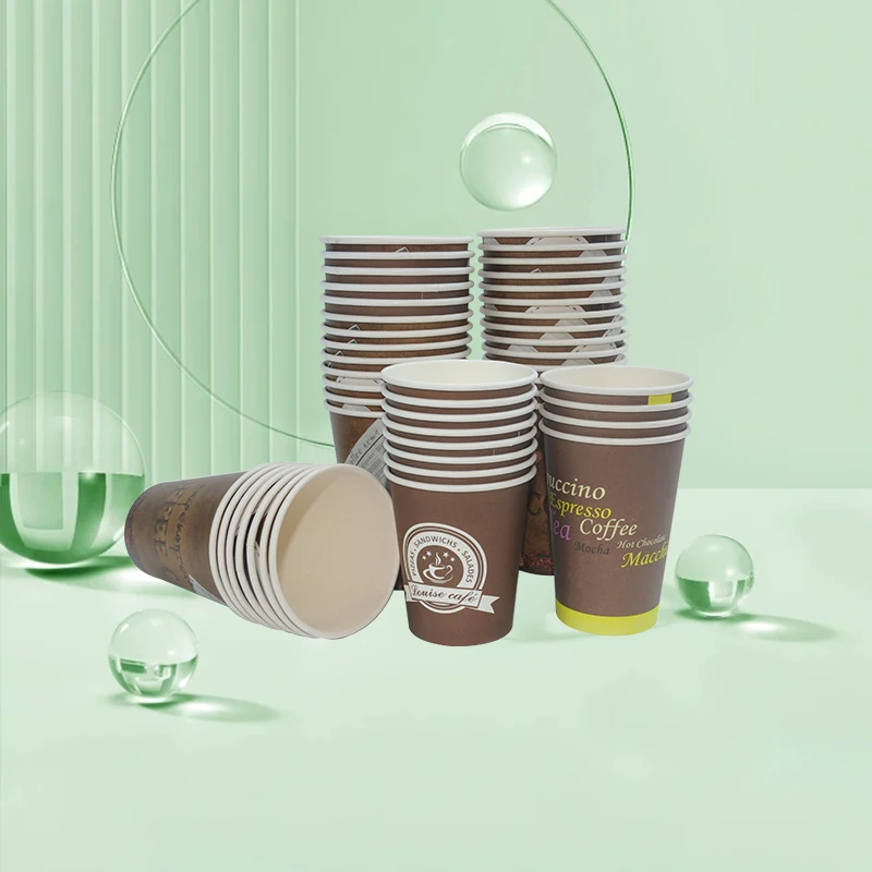 China manufacturer disposable paper cup 8oz paper cups with logo paper coffee cup