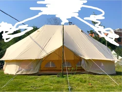 luxury big camping party tent bell tent with wood stove for sale