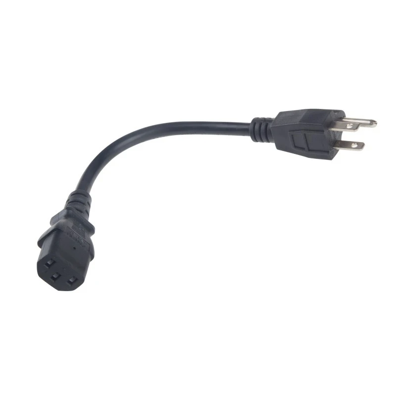 3 pin (Национальная ассоциация владельцев электротехнических 5-15P ZB-03E с черный или белый по желанию заказчика c13 125V сетевой