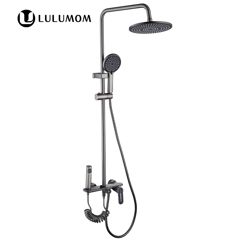 Латунная потолочная Душевая система LULUMOM