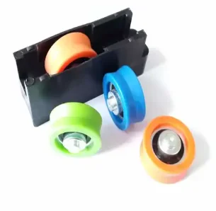 Заводская цена Высокое качество u/v/h паз POM колеса