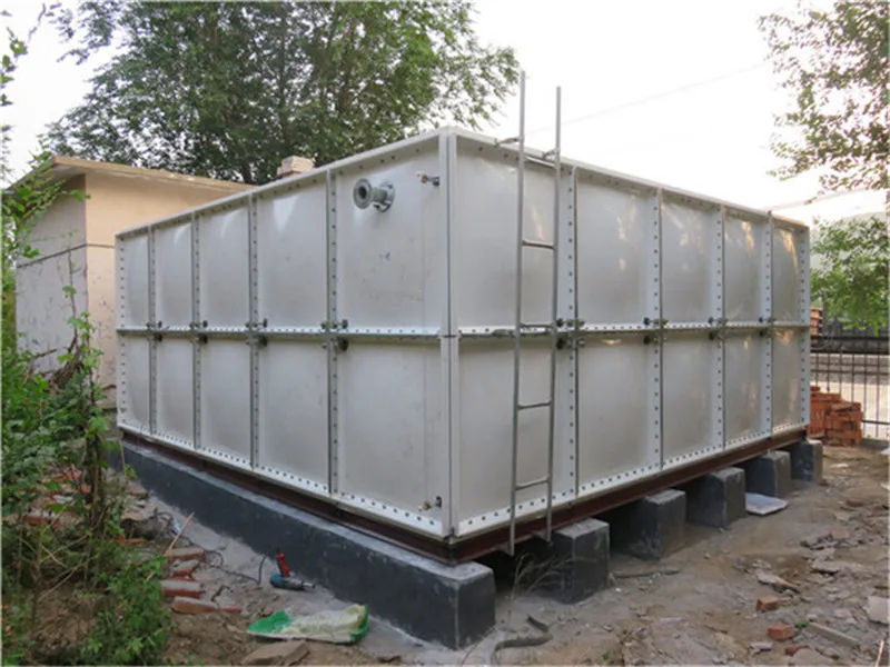 150M3 Assemble grp sectional water tank 10*5*3m GRP water tank Combined SMC bolted water tank