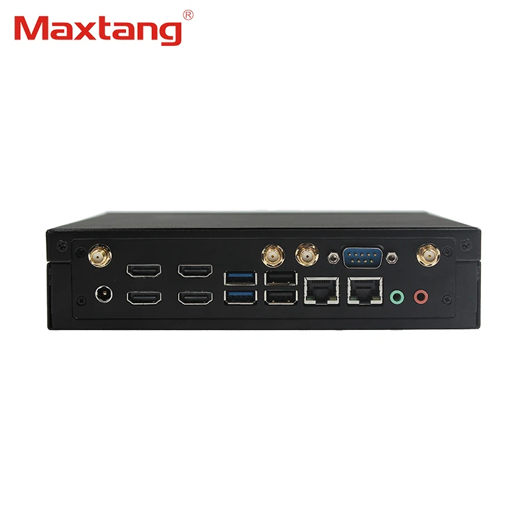 Factory Price Maxtang Intel Iris Xe UHD Graphics Tiger Lake Processor based Mini PC 4 HDMI i7 Mini Computer
