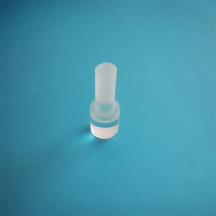 Screw Thread Quartz Tube quartz glass screw and nut