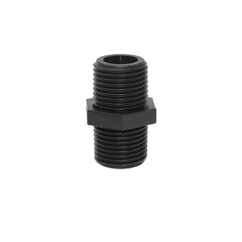 Male thread nipple tube connector for PE pipe rain pipe agriculture irrigation